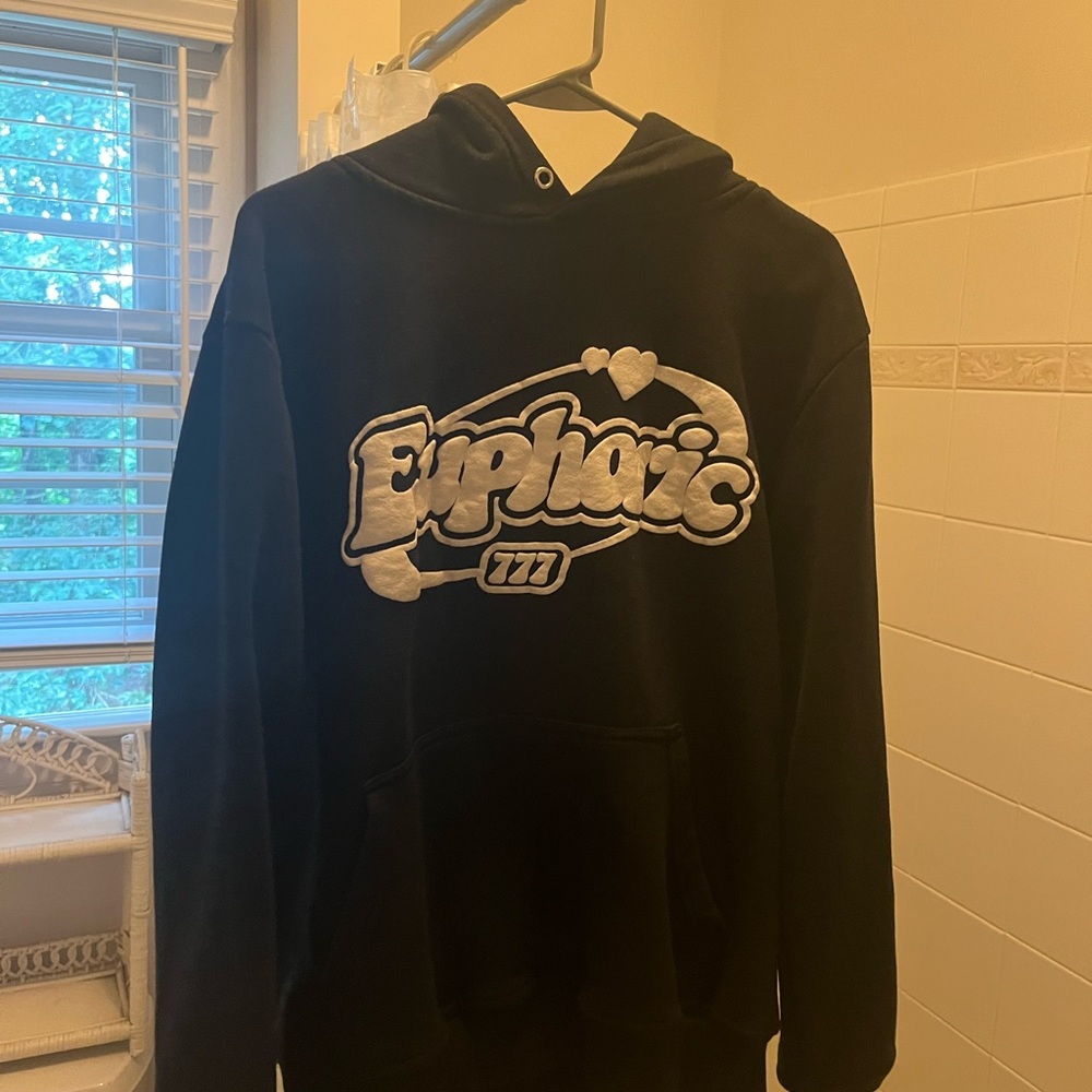 Black Euphoric Hoodie